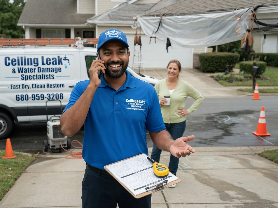 Ceiling Leak Cleanup Wilmot, NH FAQs